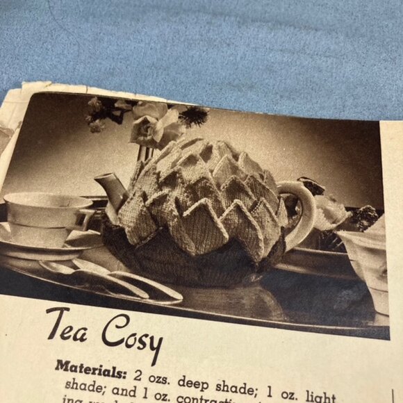 1939 Lux Knitting Pattern Magazine Book - Picture 5 of 13